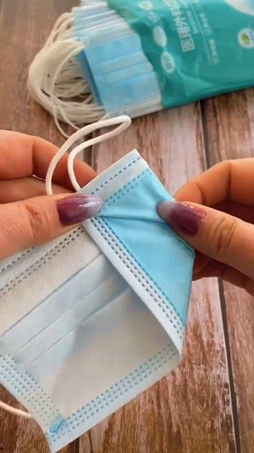 成人折婴儿口罩视频,轻松学会为宝宝制作防护口罩